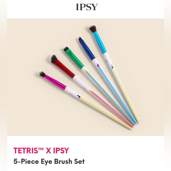 Tetris X ipsy make up brushes - brand new / never used - Picture 2 of 3